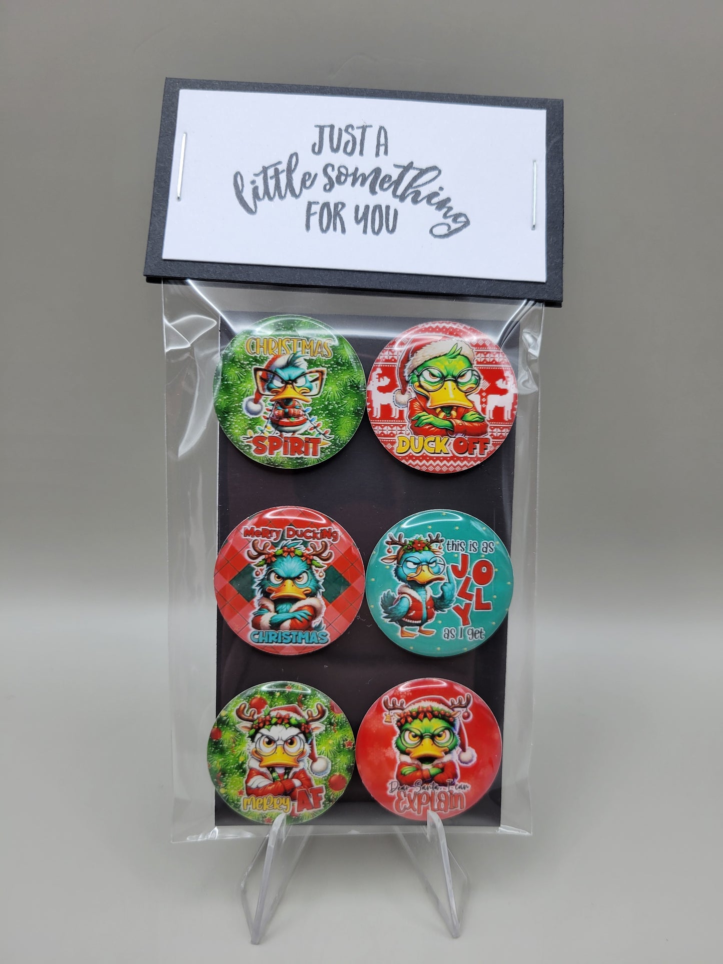 Duck the Halls Christmas Magnets