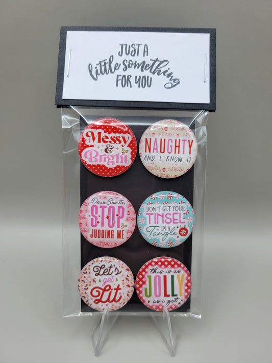 Sassy & Bright Christmas Magnets
