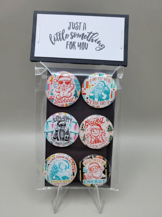 Big Nick Energy Christmas Magnets