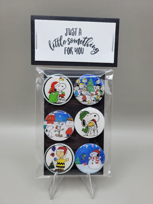 Snoopy & Friends Christmas Magnets