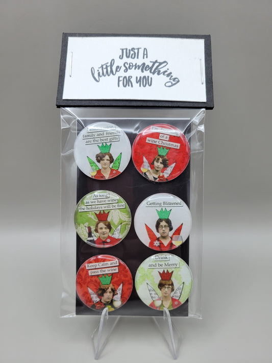 Tipsy Tidings Magnets