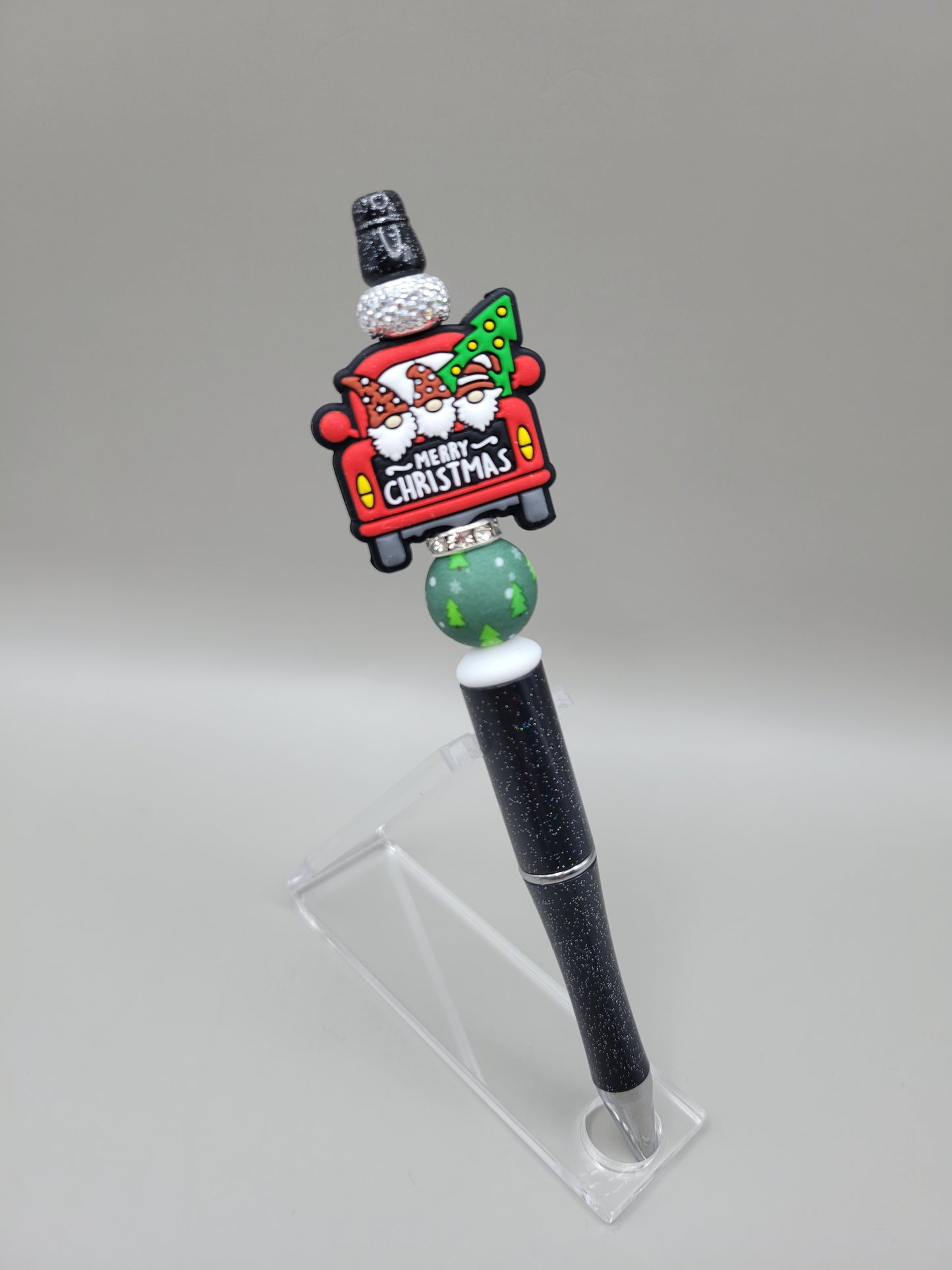 Gnomes w/Red Truck Christmas Pen