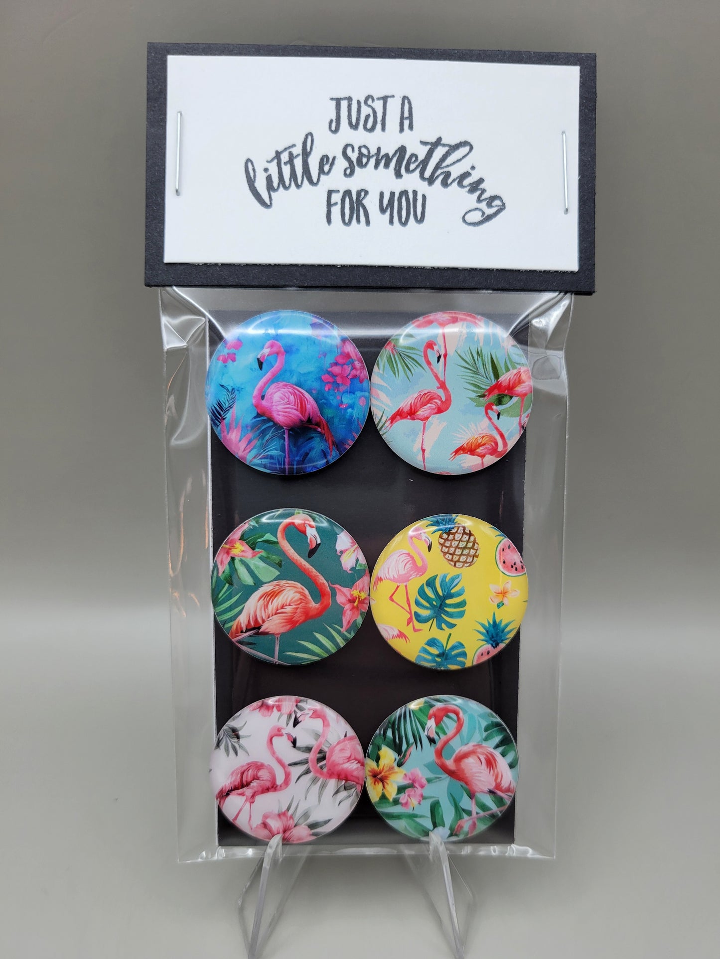 Island Flamingos Magnets