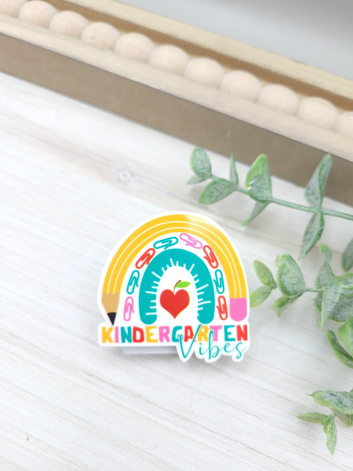 Kindergarten Vibes Magnetic Clip