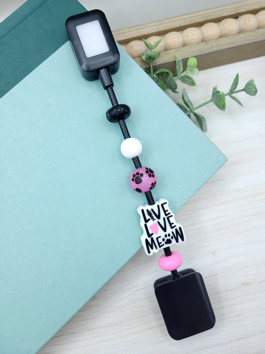 Live Love Meow Reading Light