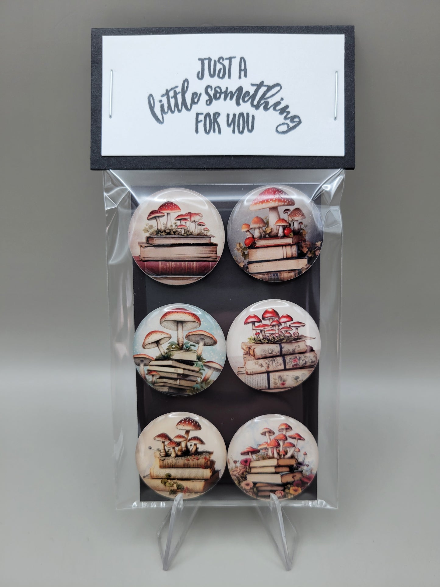 Storybook Mushroom Magnets