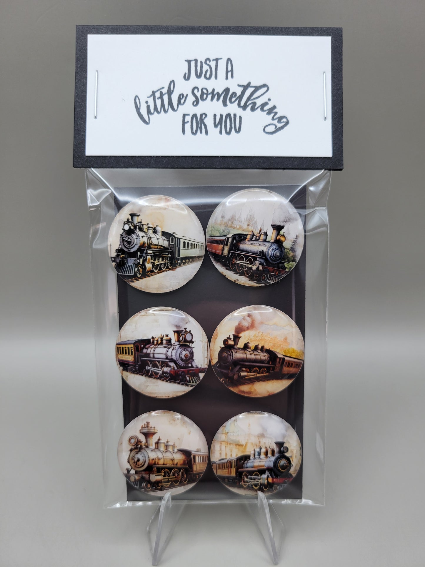 Vintage Train Magnets