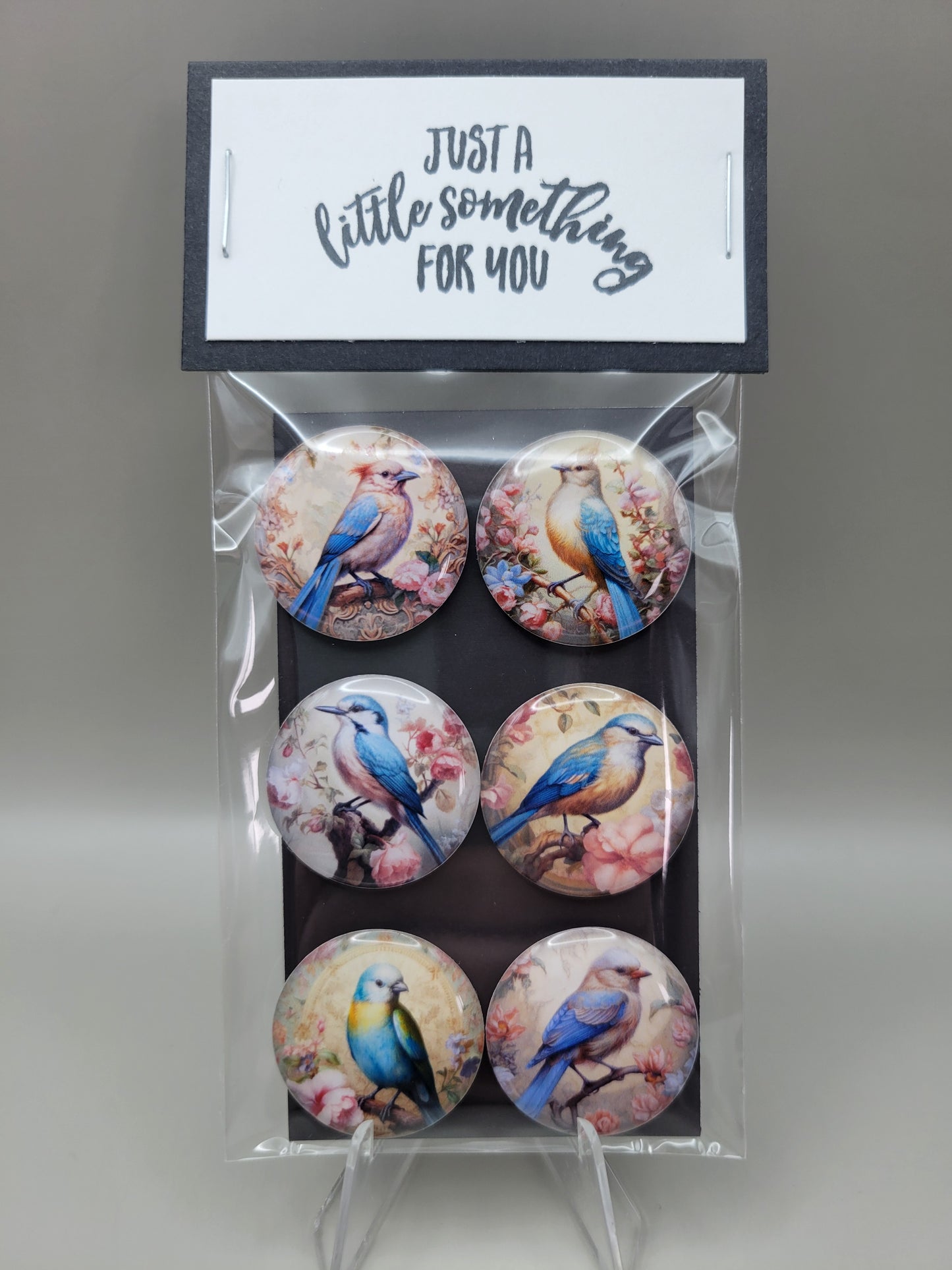 Pastel Bird Magnets
