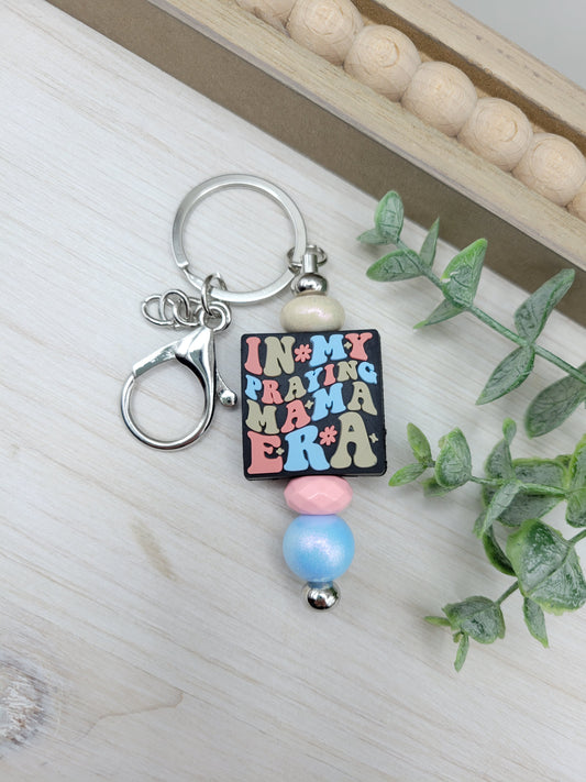 Praying Mama Era Barbell Keychain