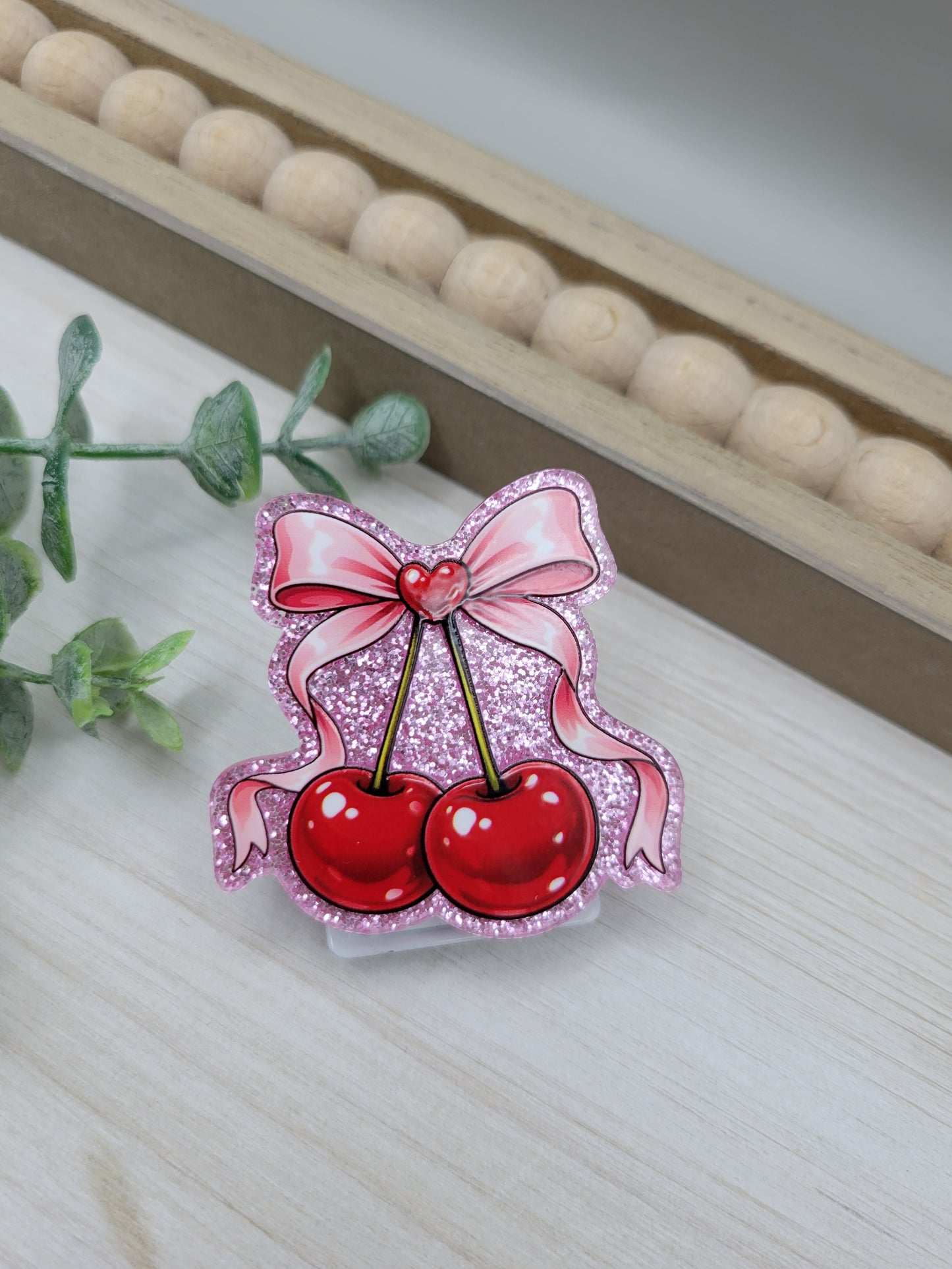 Cherries Magnetic Clip