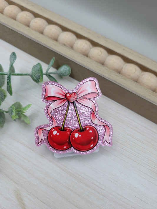 Cherries Magnetic Clip