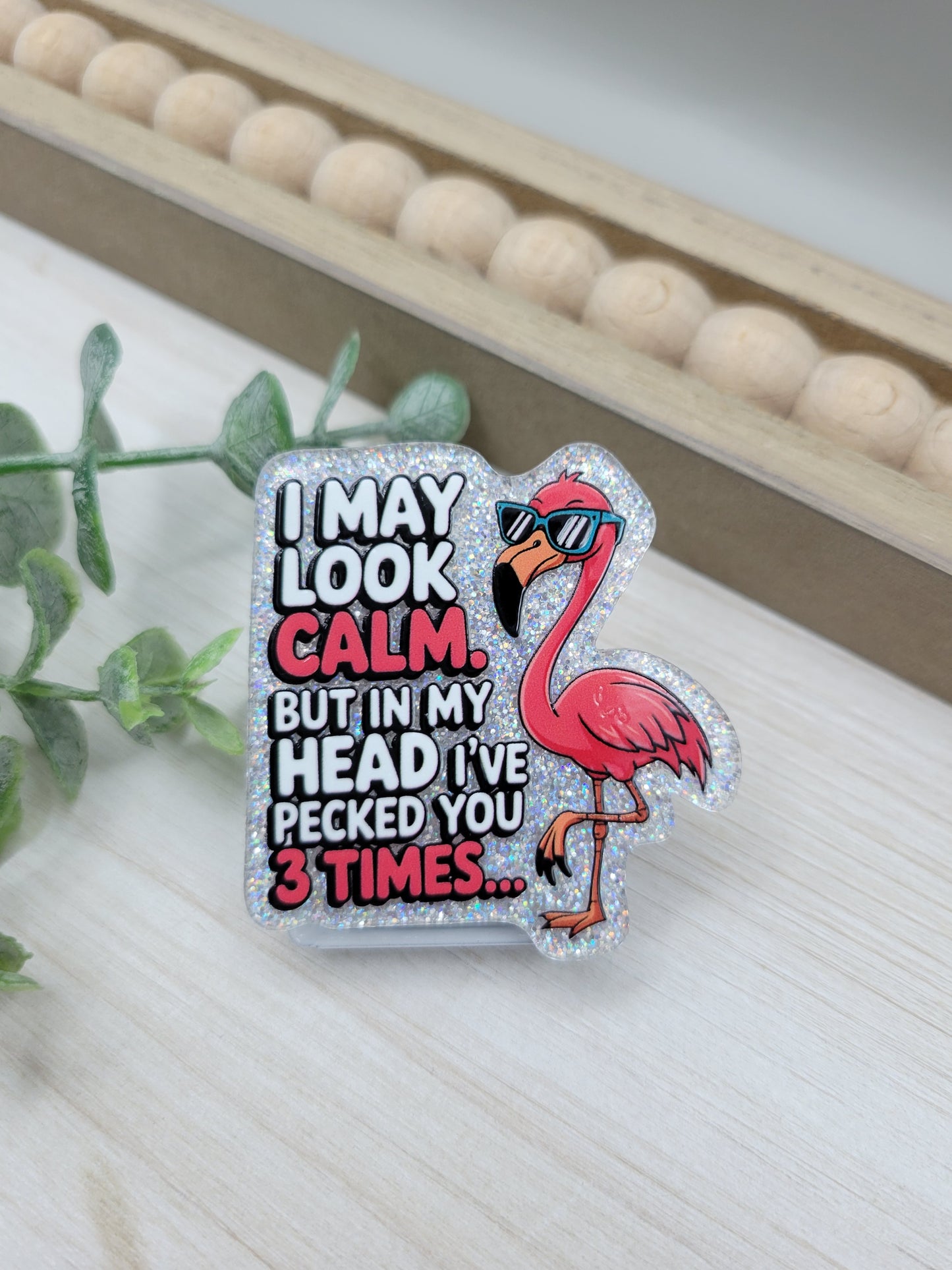 Flamingo Magnetic Clip