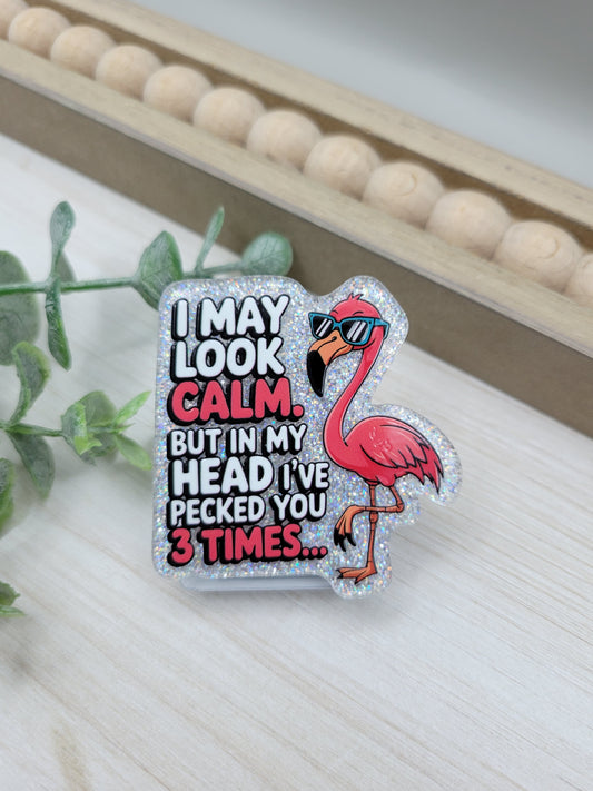 Flamingo Magnetic Clip