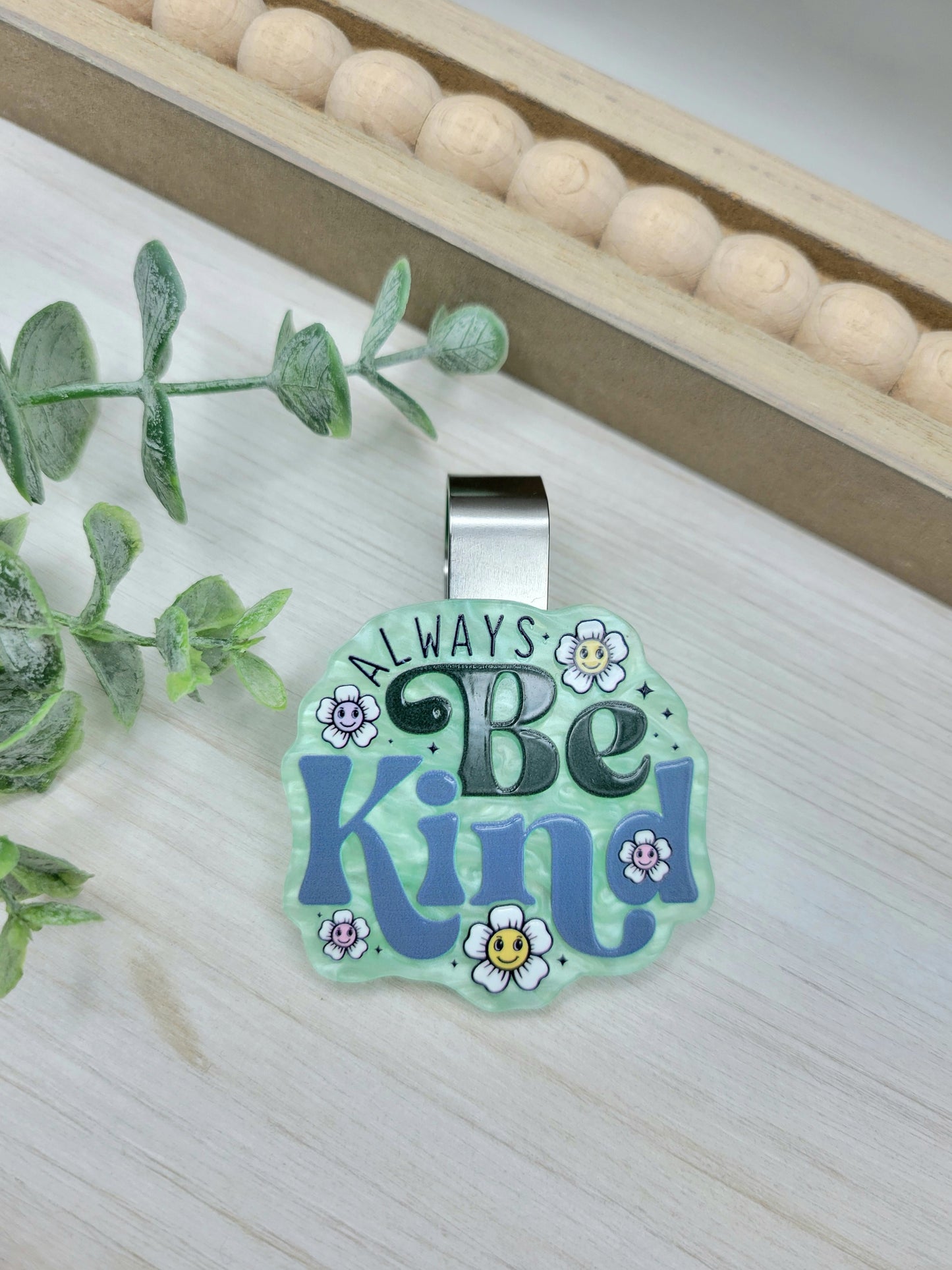 Be Kind Car Sun Visor Clip