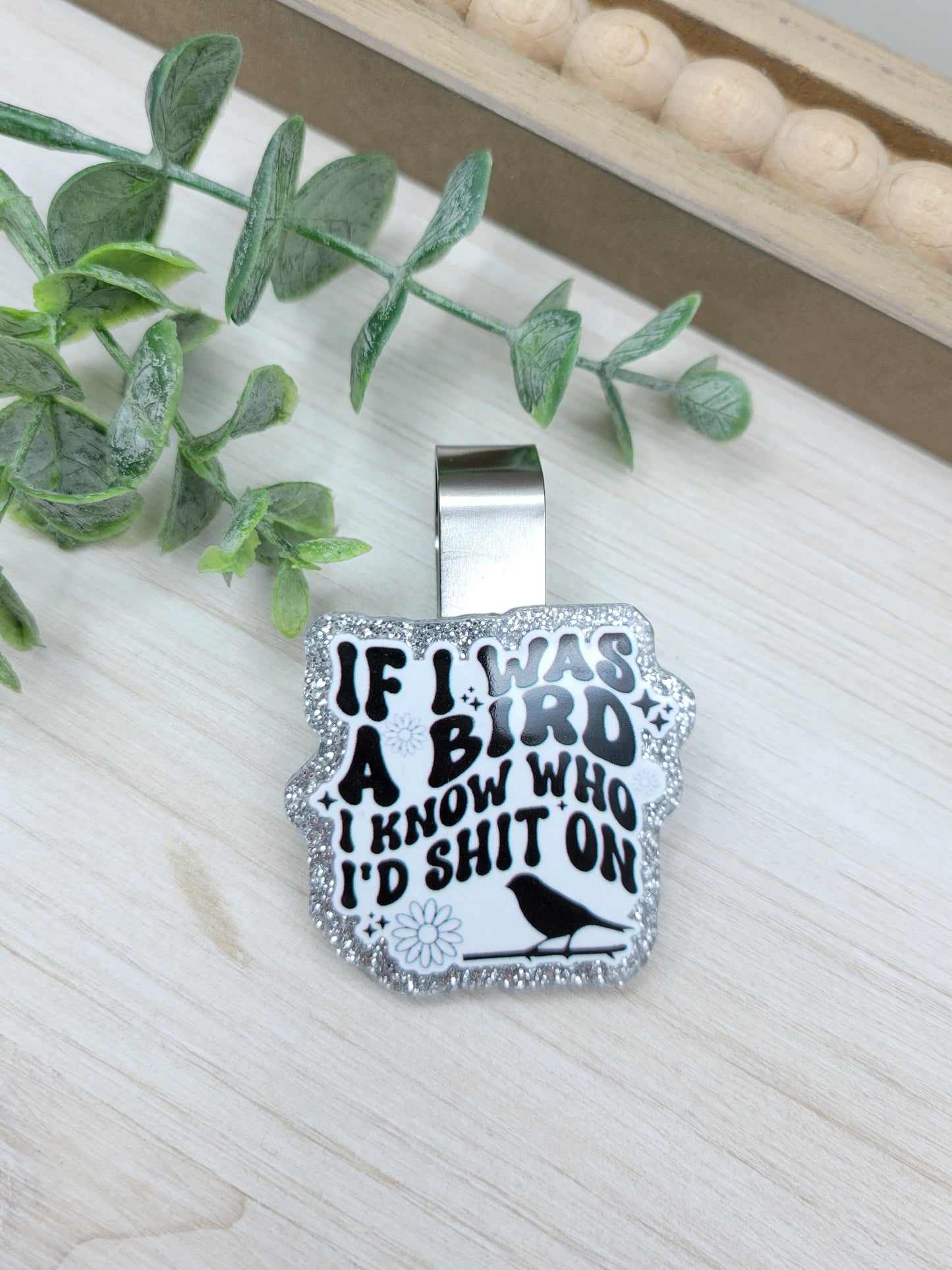 If I was a Bird Car Sun Visor Clip