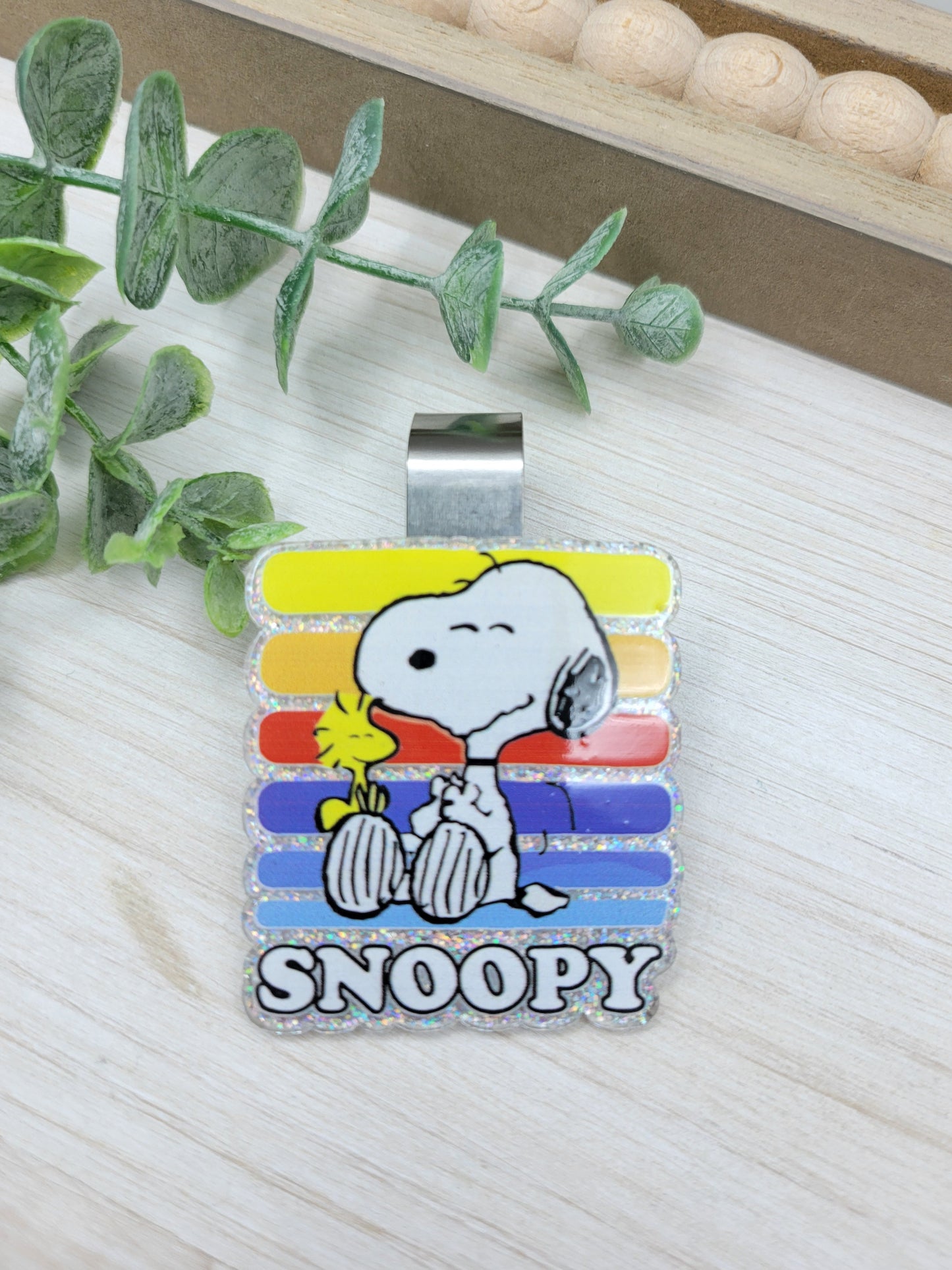 Snoopy Car Sun Visor Clip