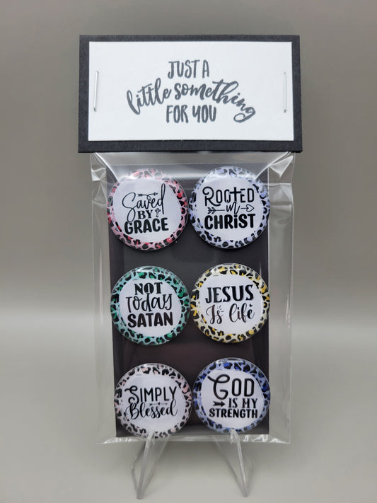 Leopard Faith #1 Magnets