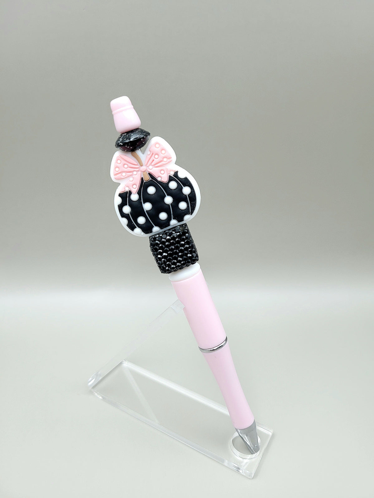 Polka Dot Pumpkin Pen