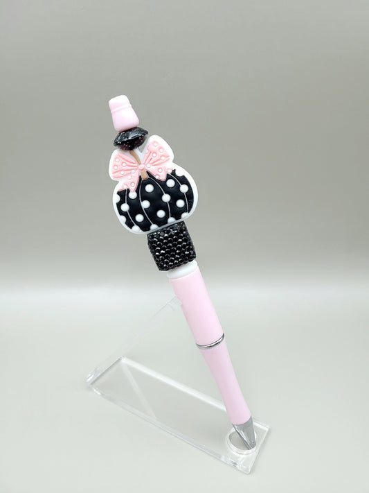 Polka Dot Pumpkin Pen