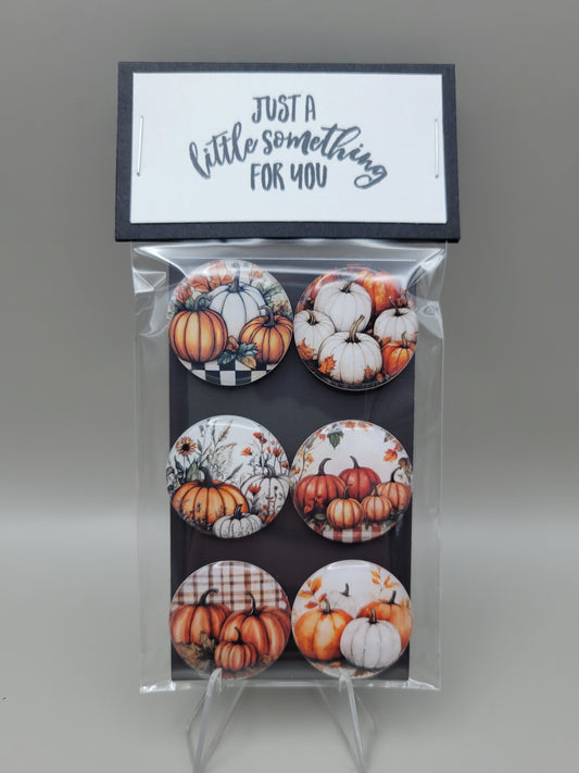 Country Pumpkin Magnets