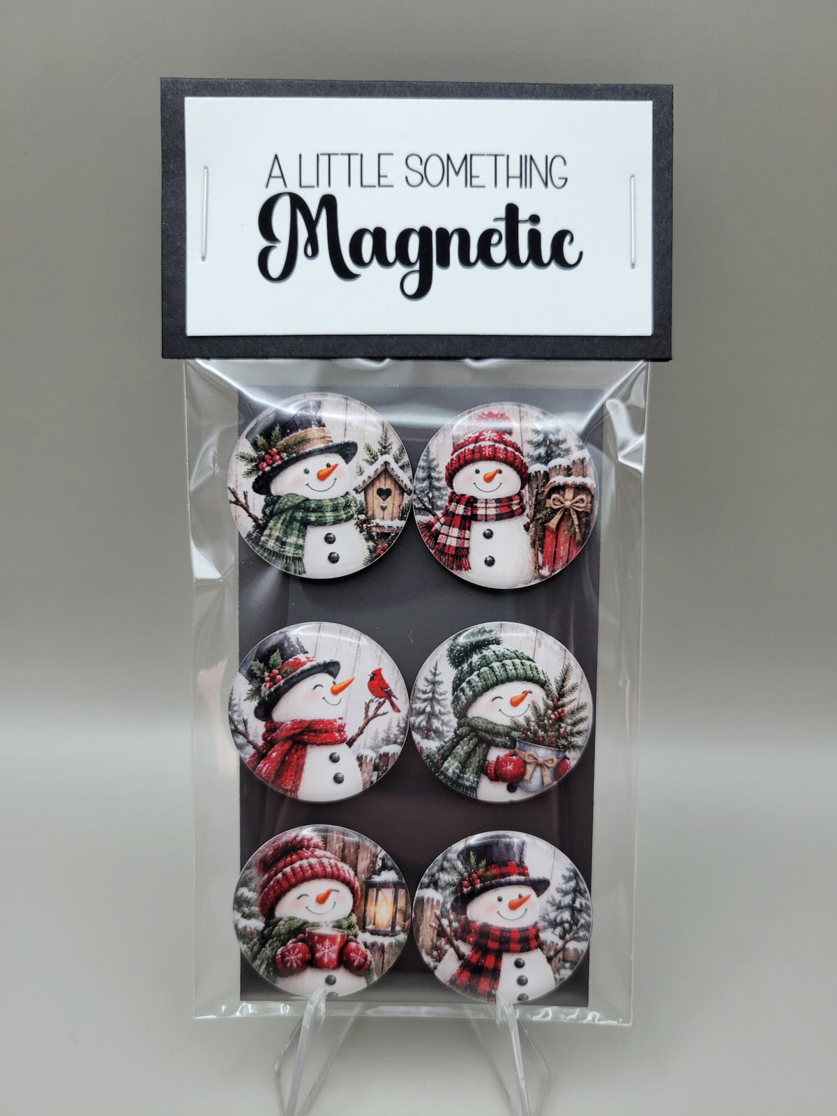 Christmas Snowmen Magnets