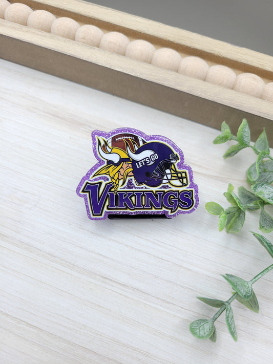 Game Day Vikings Magnetic Clip