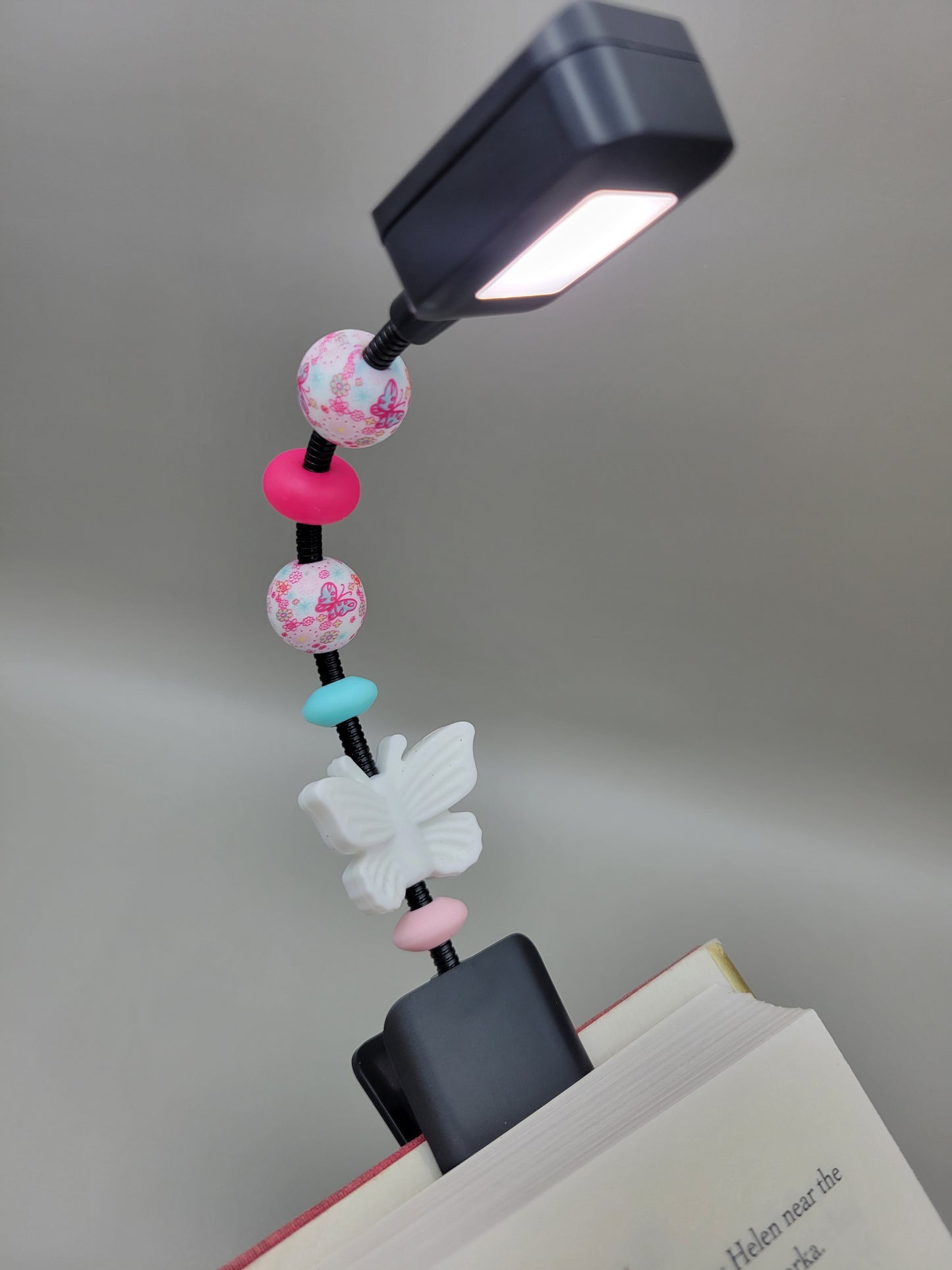 White Butterfly Reading Light