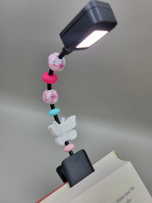 White Butterfly Reading Light
