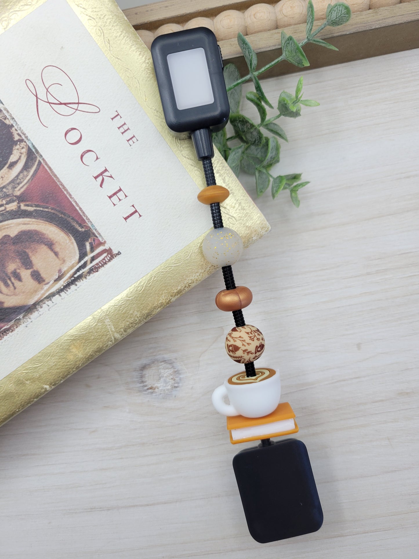 Coffee Mug with Book Reading Light