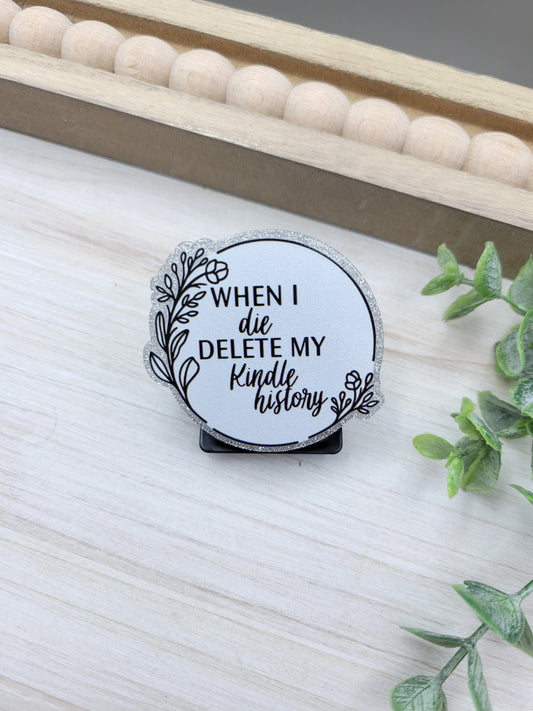 Delete my Kindle History Magnetic Clip