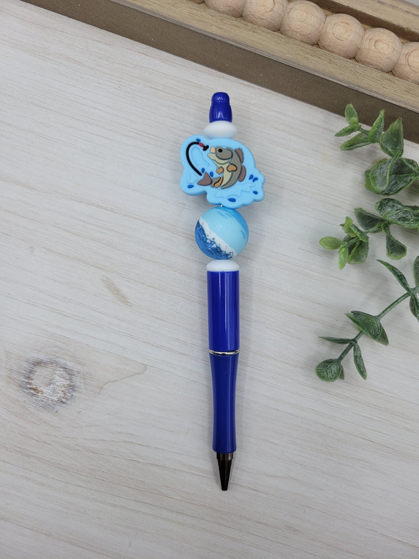 Blue Fishing Pen