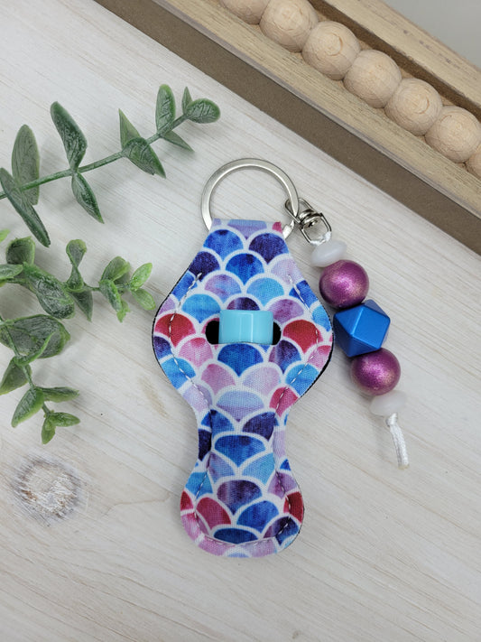 Mermaid Pattern Chapstick Holder