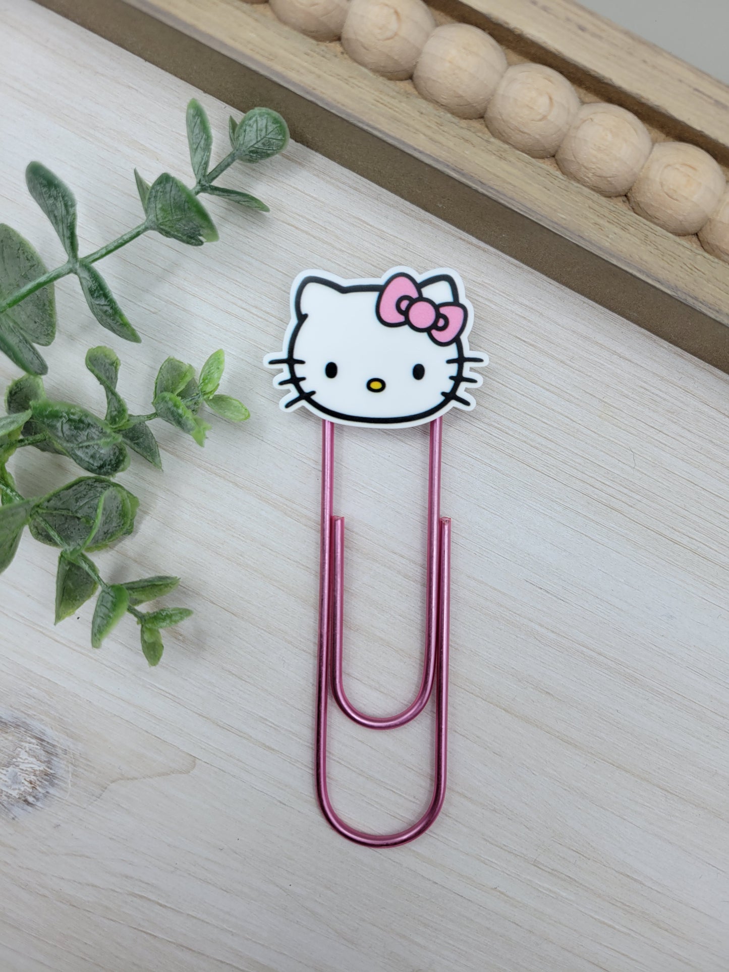 Kitty Head Jumbo Paperclip