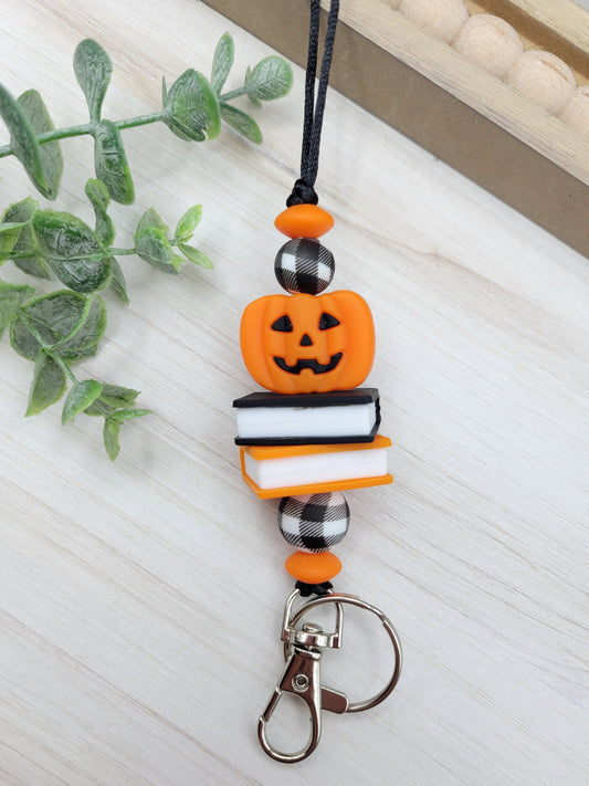 Pumpkin & Pages Lanyard