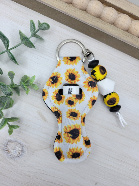 Sunflower Chapstick Holder