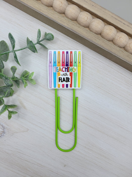 Teaching with Flair Jumbo Paperclip