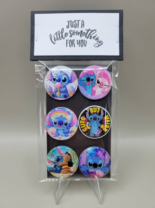 Blue Alien Magnets