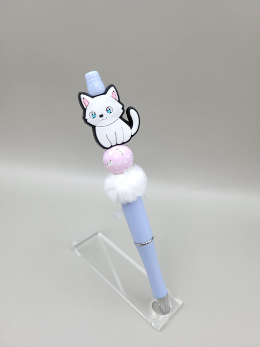 White Kitty Pen