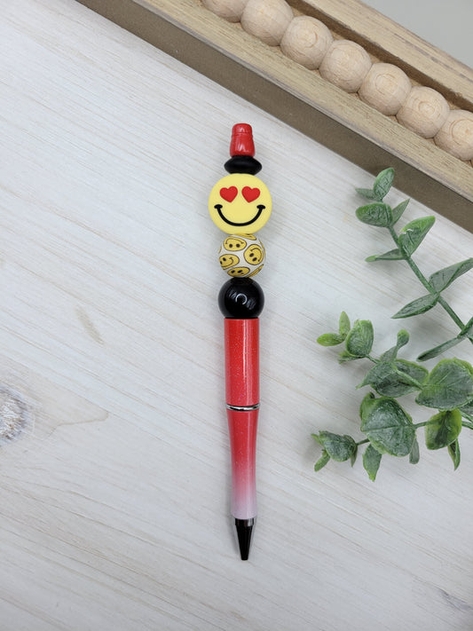 Yellow Smiley Face Pen