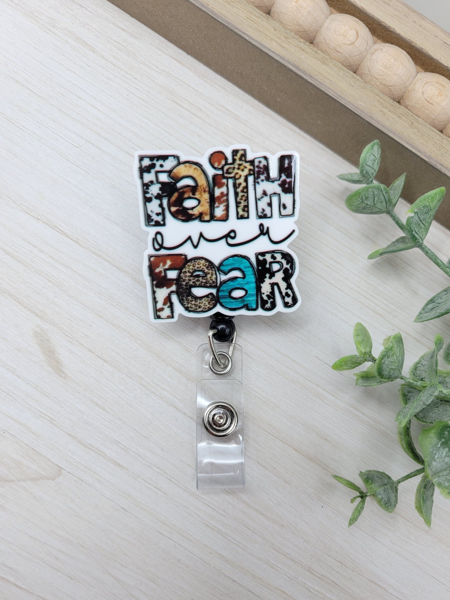Faith Over Fear Badge Reel