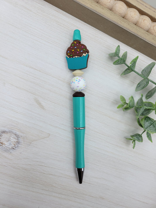 Chocolate Cupcake Pen