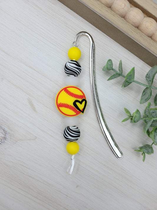 Softball Bookmark