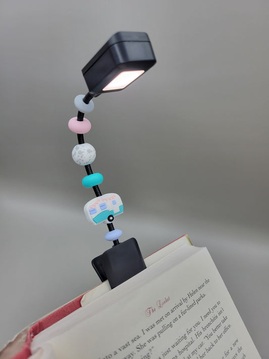 Teal Camper Reading Light