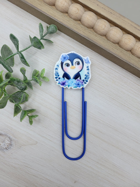 Cute Penguin Jumbo Paperclip