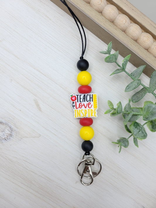 Teach Love Inspire Lanyard
