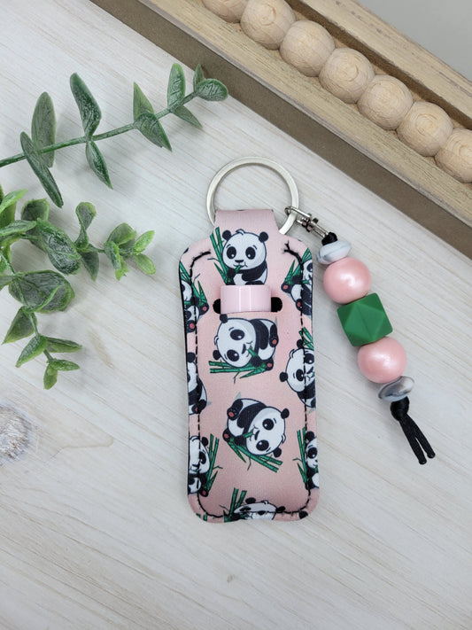 Panda Bear Chapstick Holder