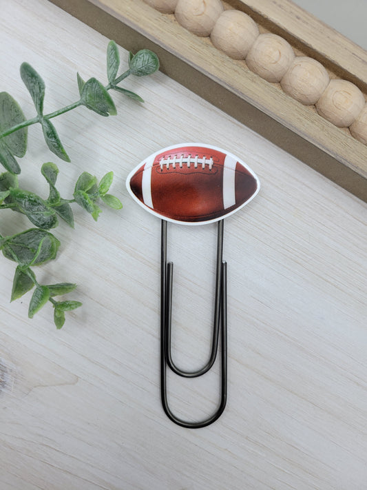 Football Jumbo Paperclip